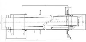 Brilon parapet fali tvezets kondenz tm: 80/125 PPs/Alu PAPA80125